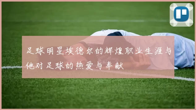 足球明星埃德尔的辉煌职业生涯与他对足球的热爱与奉献