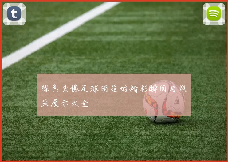 绿色头像足球明星的精彩瞬间与风采展示大全